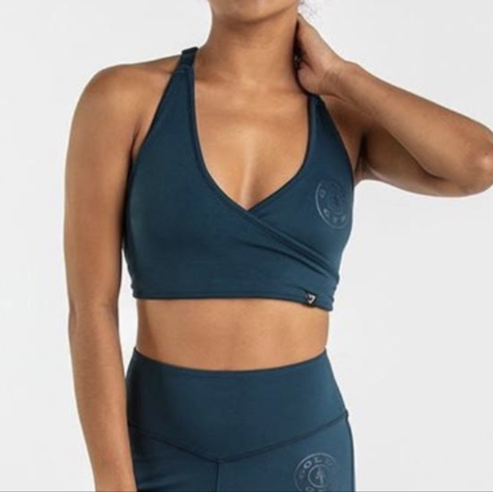 Limited Edition Gymshark x Gold's Gym sports bra